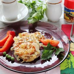 Рецепт Мяса по-французски без картошки в духовке