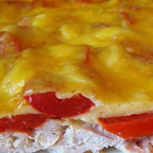 Рецепт Мяса по-французски из индейки