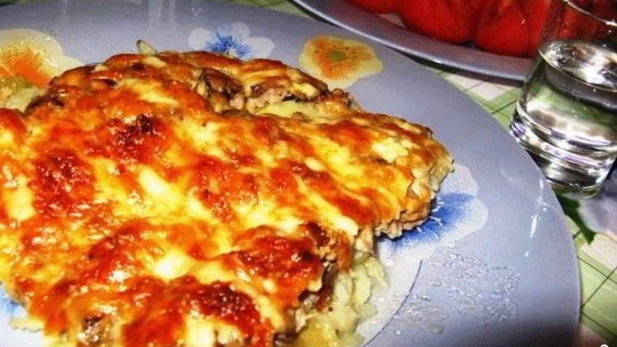 Рецепт мяса по-французски из куриного фарша