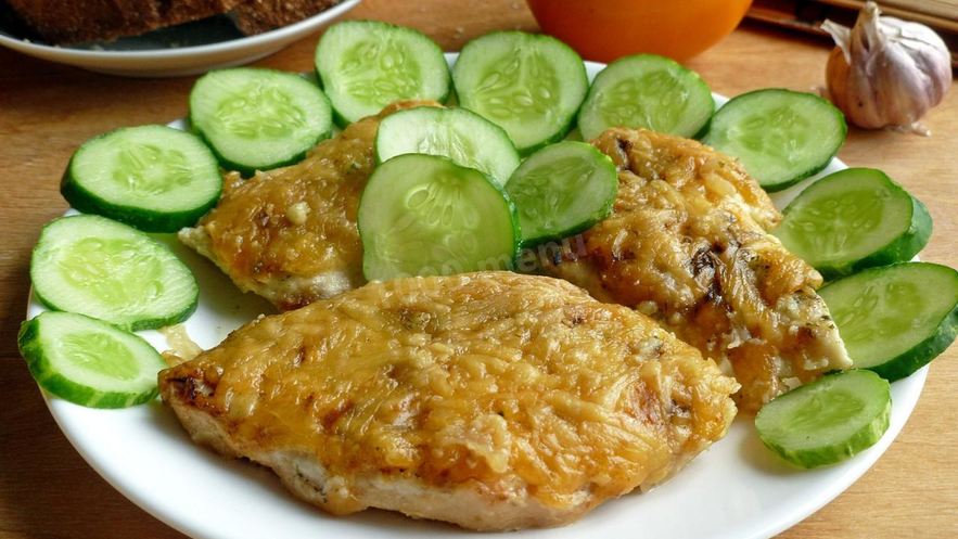 Рецепт мяса по-французски из курицы