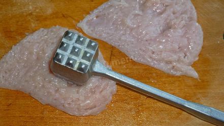 Рецепт мяса по-французски из курицы