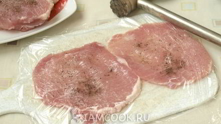 Рецепт мяса по-французски из свинины