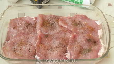 Рецепт мяса по-французски из свинины