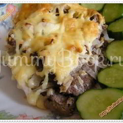 Рецепт Мяса по-французски Максим