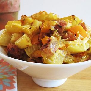 Рецепт Мяса по-французски на сковороде с картошкой