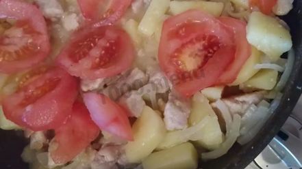 Рецепт мяса по-французски на сковороде с картошкой