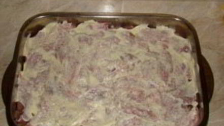 Рецепт мяса по-французски с ананасом