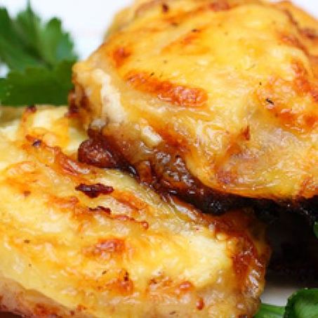 Рецепт Мяса по-французски с грибами