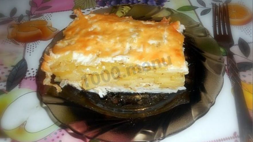 Рецепт мяса по-французски с картошкой