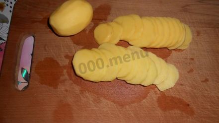 Рецепт мяса по-французски с картошкой