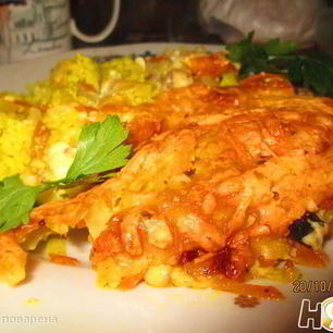 Рецепт Мяса по-французски с овощами и специями