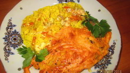 Рецепт мяса по-французски с овощами и специями