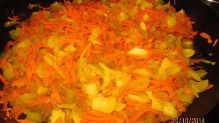 Рецепт мяса по-французски с овощами и специями