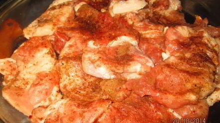 Рецепт мяса по-французски с овощами и специями