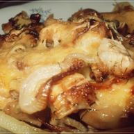 Рецепт Мяса по-французски с шампиньонами