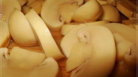 Рецепт мяса по-французски с шампиньонами