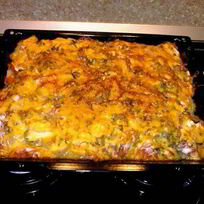 Рецепт Мяса по-французски с солеными огурцами