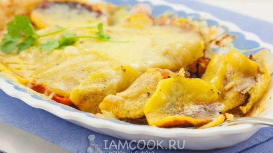 Рецепт мяса по-французски в микроволновке