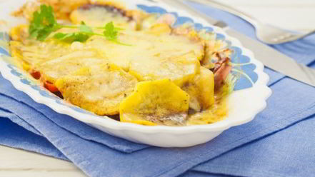 Рецепт мяса по-французски в микроволновке