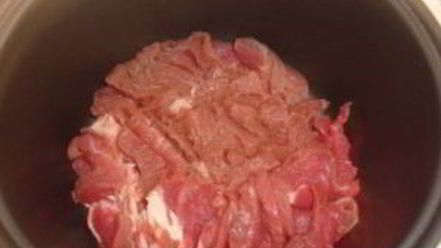 Рецепт мяса по-французски в мультиварке поларис