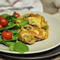 Рецепт Мяса по-французски в мультиварке Редмонд