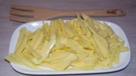 Рецепт мяса по-французски в сковороде