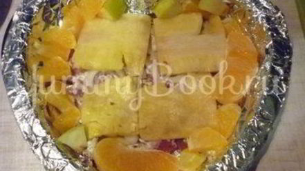 Рецепт мяса с ананасом по-французским мотивам