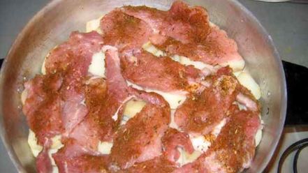 Рецепт свинины по-французски