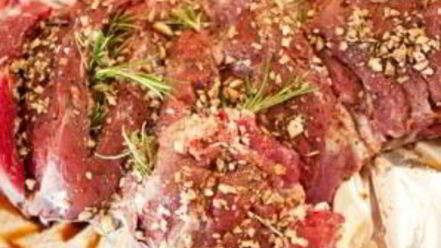 Рецепт бараньей ноги на гриле