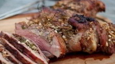 Рецепт бараньей ноги на гриле