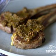 Рецепт Бараньих ребрышек с фисташковым тапенадом