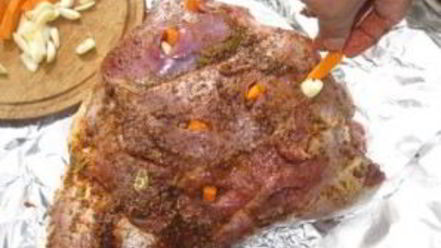 Рецепт буженины в аэрогриле