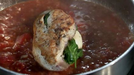 Рецепт фаршированной куриной грудки