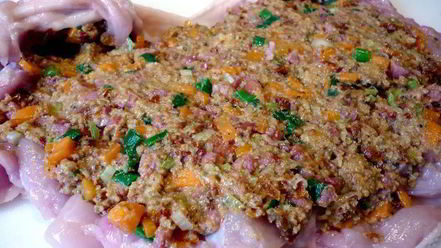 Рецепт фаршированной курицы лимпопо