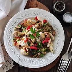 Рецепт Филе куриного с брокколи и болгарским перцем