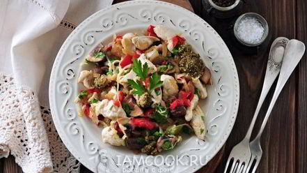 Рецепт филе куриного с брокколи и болгарским перцем