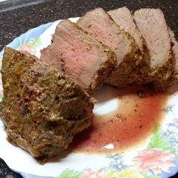 Рецепт Говядины, запеченной с медом и горчицей