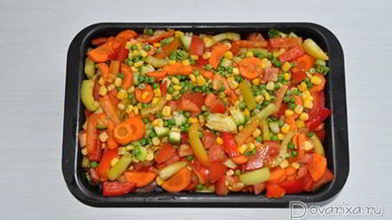 Рецепт говядины, запеченной с овощами в духовке