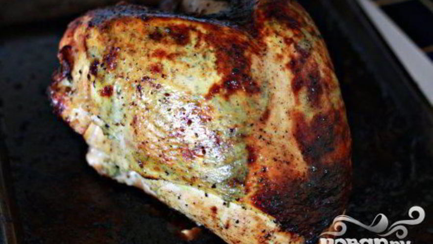 Рецепт индейки с лимонной цедрой и шалфеем