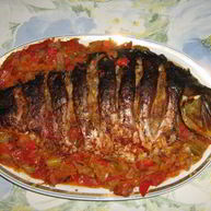 Рецепт Карпа в овощном гювече