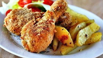 Рецепт Хрустящих куриных ножек