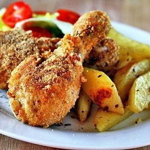 Рецепт Хрустящих куриных ножек