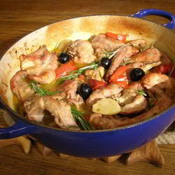 Рецепт Кролика с оливками