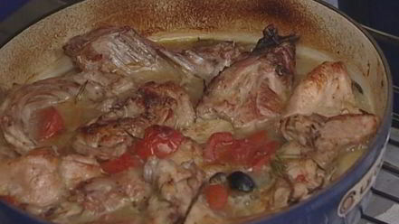 Рецепт кролика с оливками