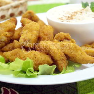 Рецепт Куриного филе в кляре