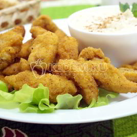 Рецепт Куриного филе в кляре