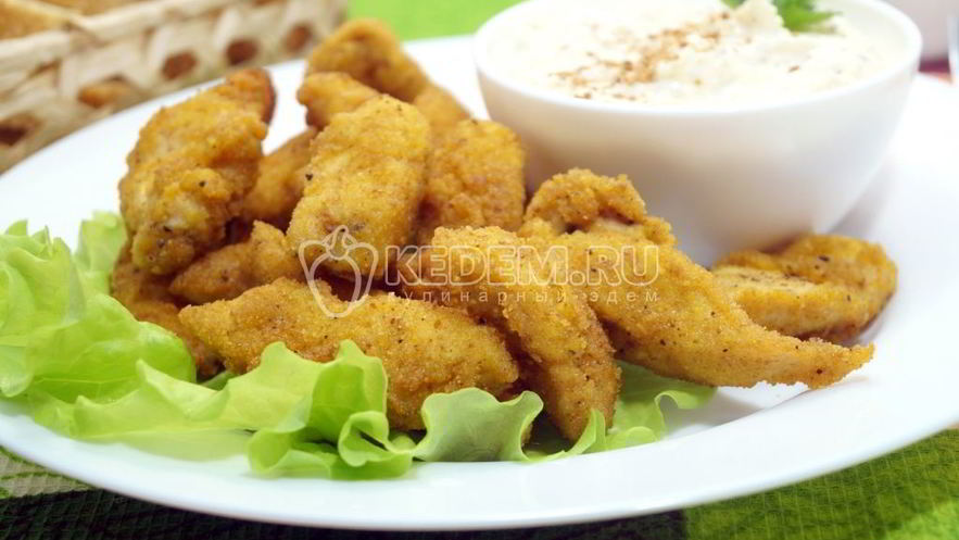 Рецепт куриного филе в кляре