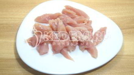 Рецепт куриного филе в кляре