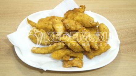 Рецепт куриного филе в кляре