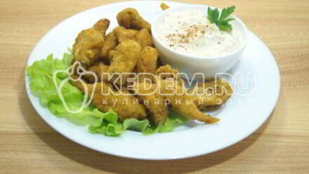 Рецепт куриного филе в кляре